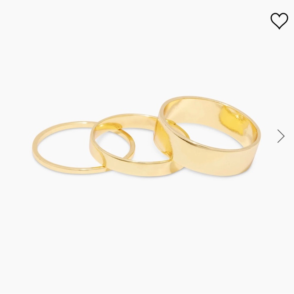 Gorjana Ring Set- Brand New Gift (never worn)